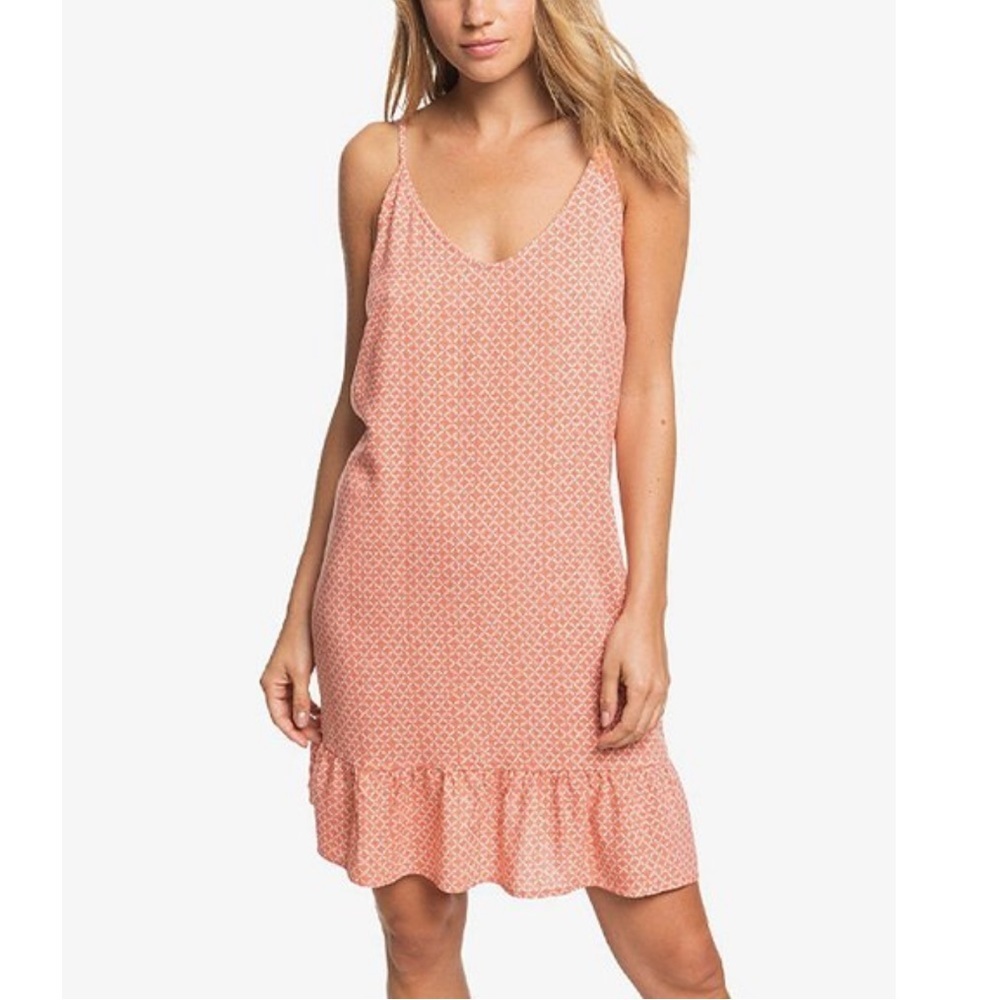 Roxy Orange Shift Dress, Small, NWOT